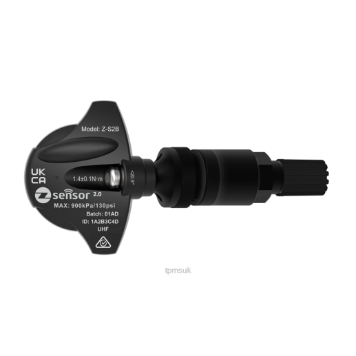 Motorcycle TPMS UK 6RD0993 - MG Motor OE Replacement TPMS Sensor - OE P/N 10290600 Freq 433Mhz Metal Valve Stem - Black